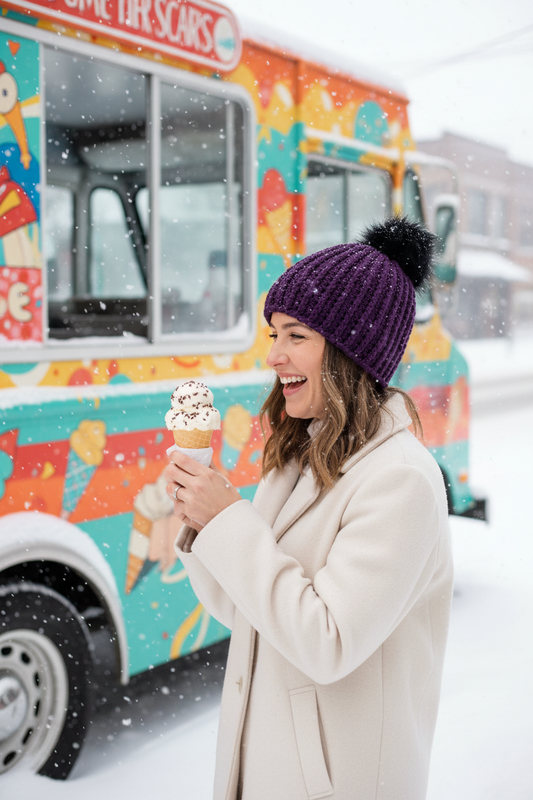 Snow Day Ice Cream Truck