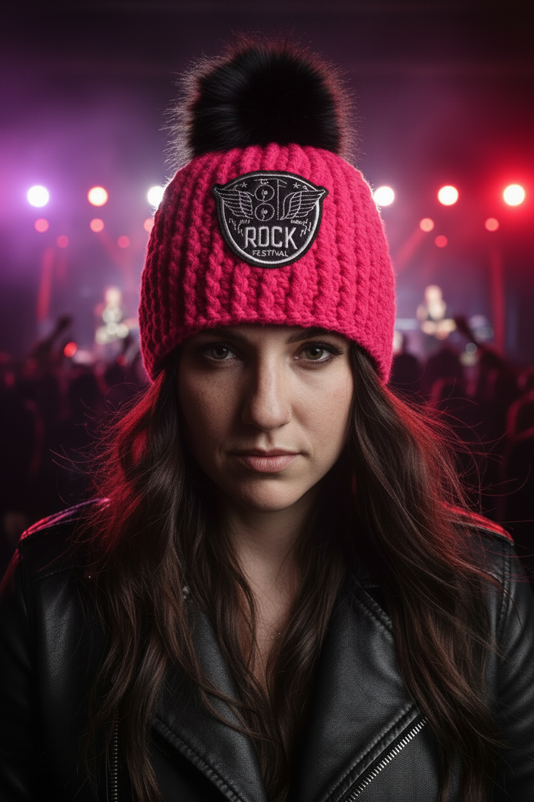 Rock Anthem Black Pom Concert