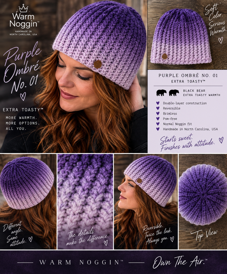 Purple Ombre No. 1 | Extra Toasty