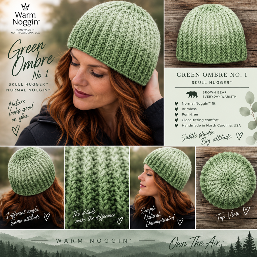 Green Ombre Extra Toasty