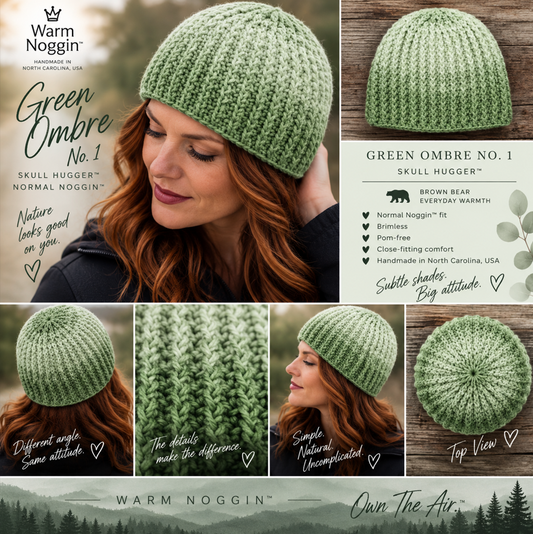 Green Ombre Extra Toasty