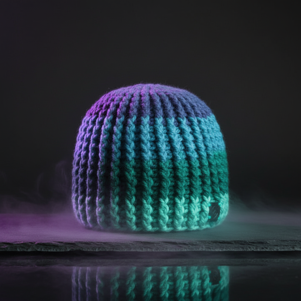 Aqua Descent Extra Dense Crochet beanie studio stylized Standalone 
