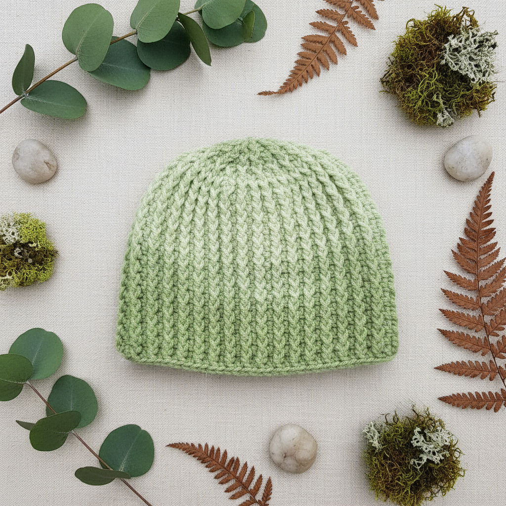 Green Ombre – Flat Lay