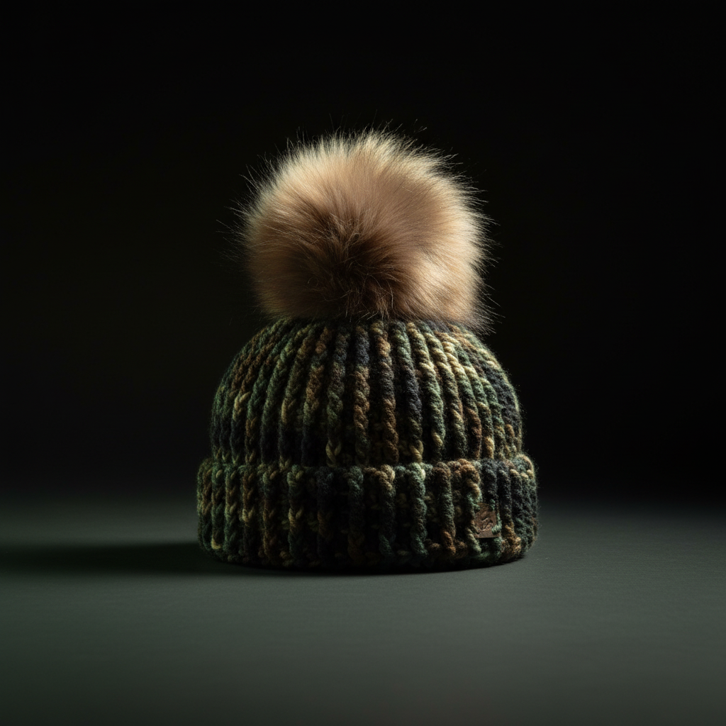 Woodland Shadow Taupe Pom Standalone